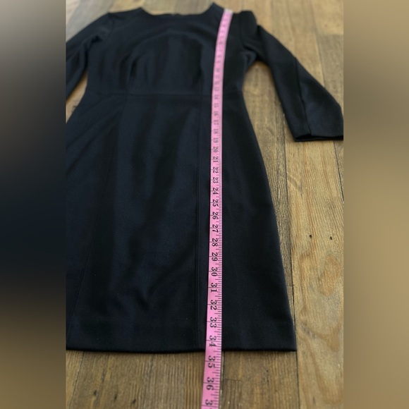 JOE FRESH Black 3/4 sleeves Jersey Cotton Mini  Dress Basic Minimalist Classic - Picture 6 of 8